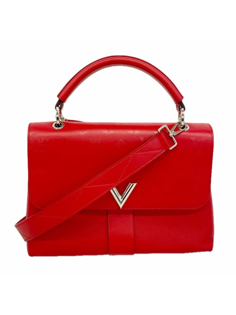 Louis Vuitton Handbag Monogram Very One Handle Ruby 2-Way Bag